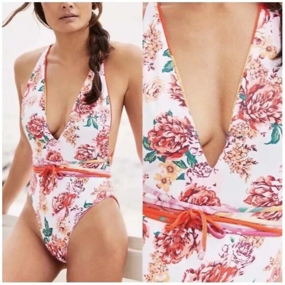 Maaji  One Piece Reversible Swimsuit Size Medium New With Tag - Picture 4 of 8